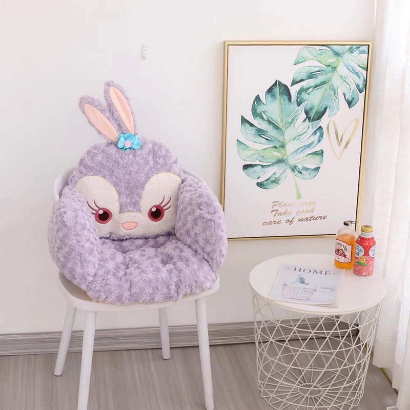 Đệm ghế, tựa lưng hình hoạt hình Thỏ Stella Lou , Kirby , LinaBell,... đáng yêu