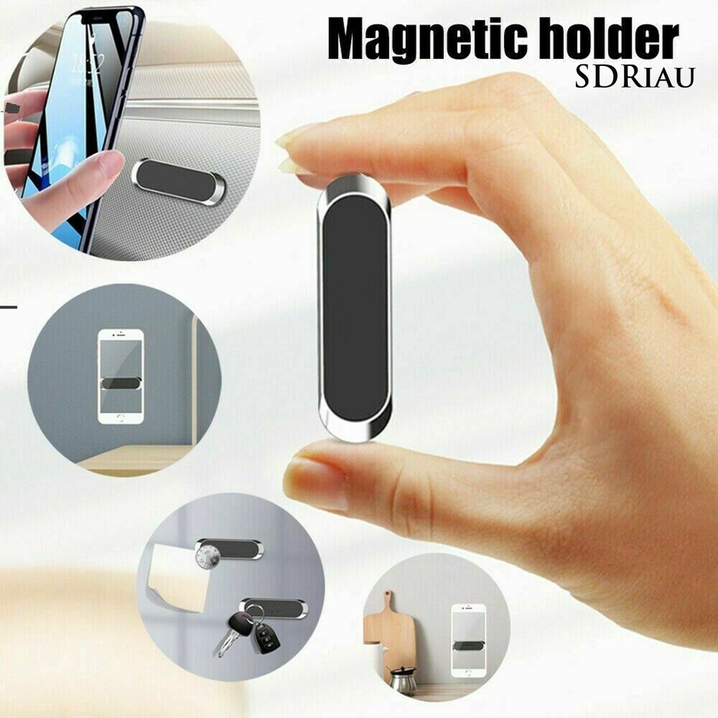 Giá Đỡ Điện Thoại Bằng Hợp Kim Nhôm Có Nam Châm Gắn Xe Hơi Tiện Dụng