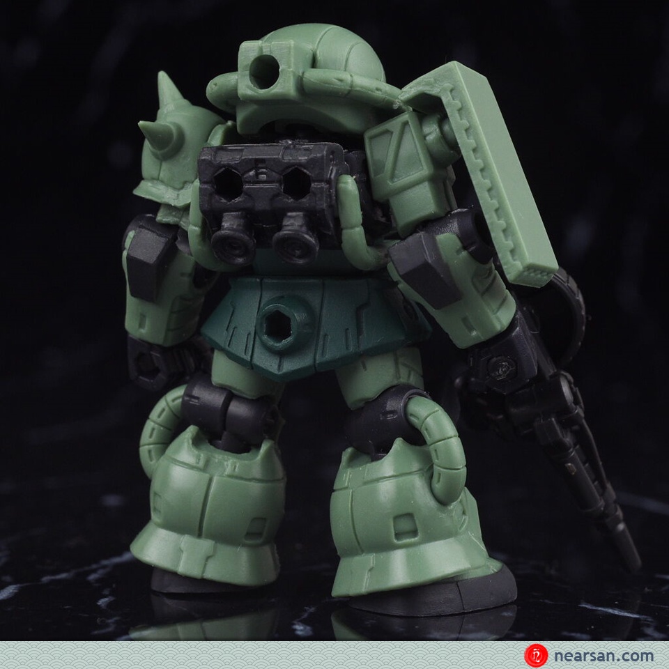 Gundam zaku ii mobile suit ensemble 01 bandai mse 1