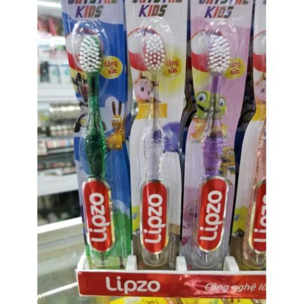 Bàn chải đánh răng cho bé Lipzo Crystal Kids