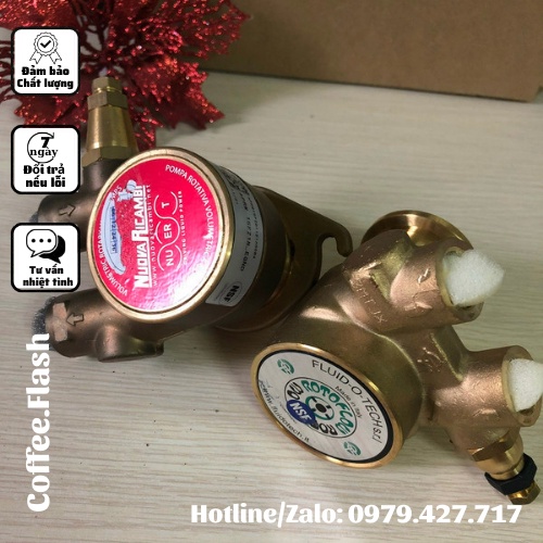 Đầu bơm máy pha cà phê Fluid O Tech , Nuova Ricambi - Sử dụng cho  Nuova , expobar , rancilio , feama, casadio