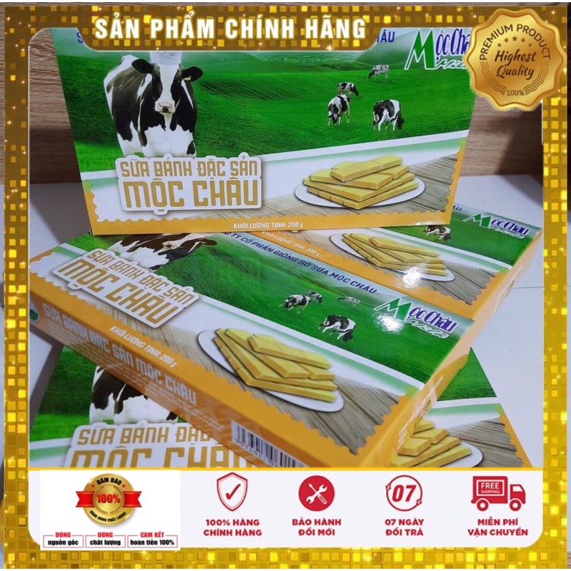 BÁNH SỮA MỘC CHÂU 200g  -ĐẶC SẢN MỘC CHÂU