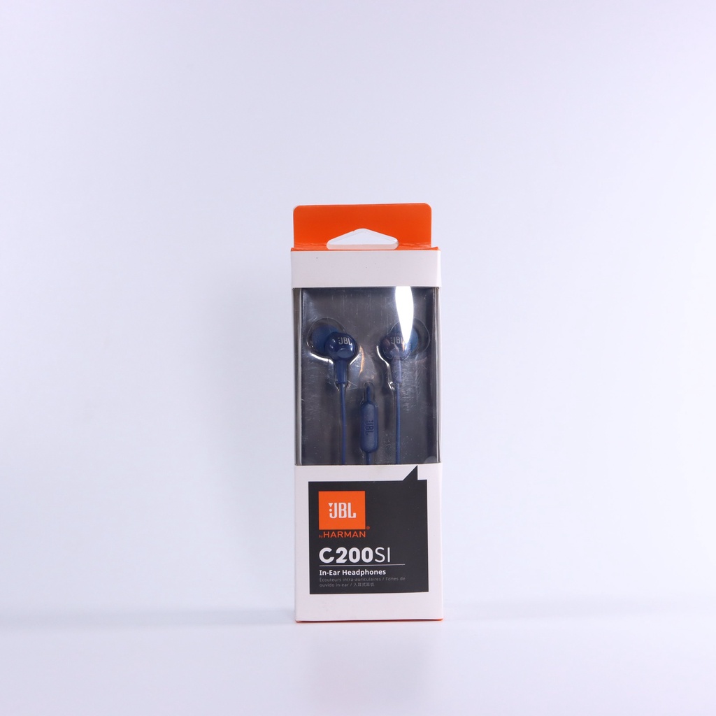 Puki shop / Tai nghe JBL C200Sl chuẩn hãng,có mic,bass mạnh mẽ tặng dây da quấn tai nghe