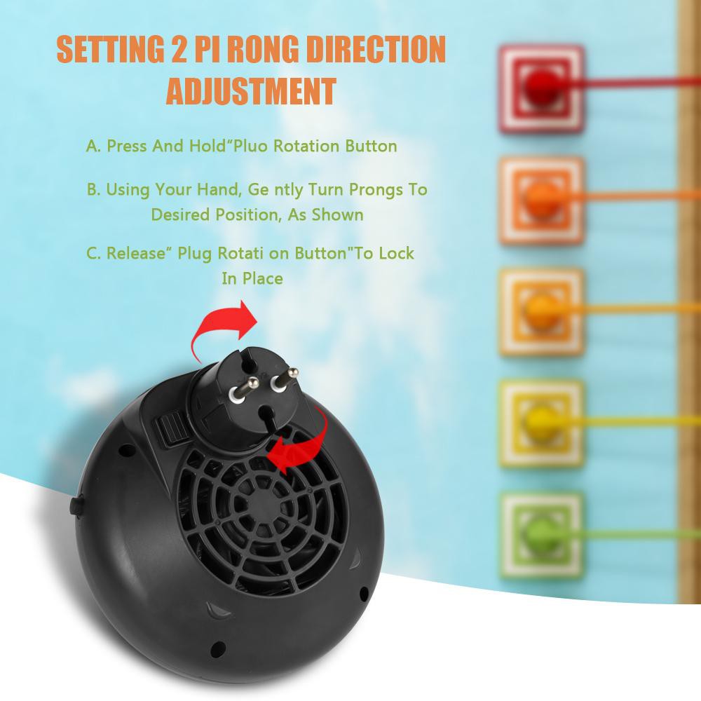 [PHÁ GIÁ] QUẠT SƯỞI MINI WARM AIR BLOWER 900W | Thiết Bị Sưởi Ấm dc3415