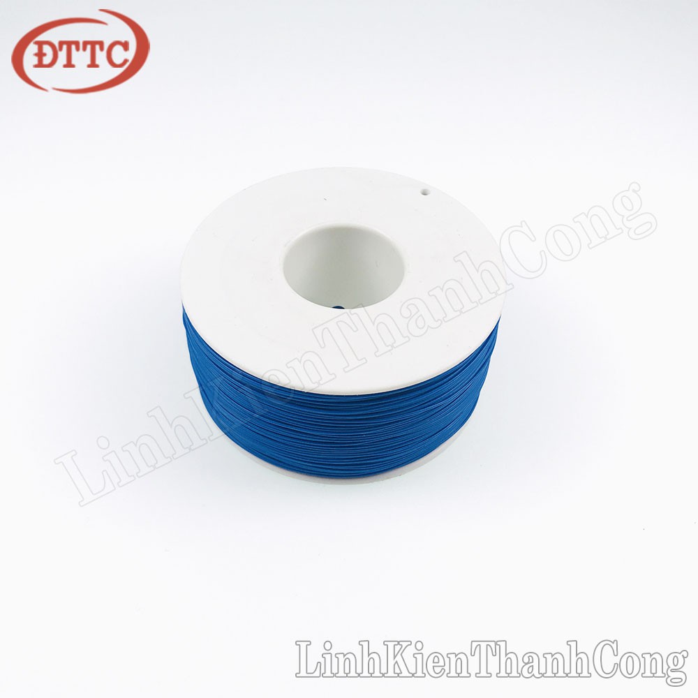 Cuộn dây 30AWG 0.25mm 250 mét - màu xanh dương