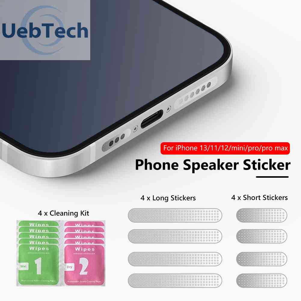Miếng Dán Lưới Chống Bụi Cho Loa Điện Thoại iPhone 13