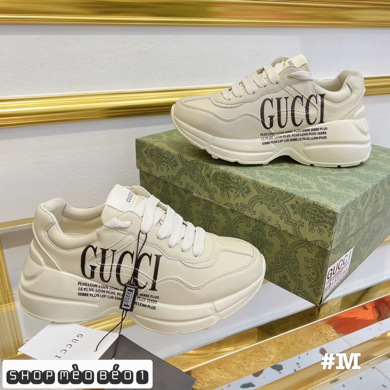 Giày thể thao sneaker gc chữ ngang fullbox