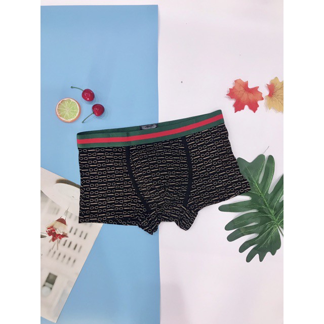 Quần sịp nam YABANGSHI, quần sịp đùi nam cao cấp thiết kế độc quyền COMBO hộp 4 chiếc full size L XL 2XL 3XL