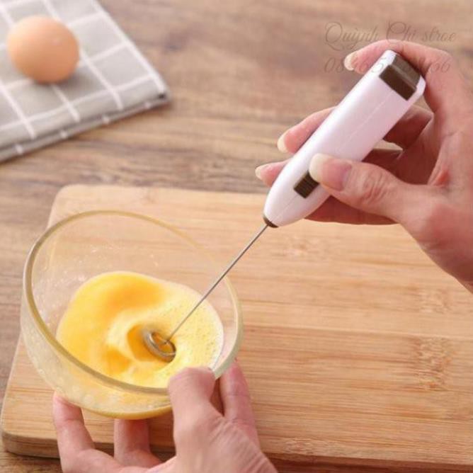 Máy đánh trứng mini - Máy tạo bọt khuấy cafe mini cầm tay