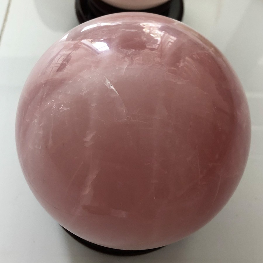 [XẢ KHO Size 3Kg] Quả Cầu Phong Thủy T.A Hồng mạng THỔ và HỎA nặng 3 Kg, Đường Kính 13 cm - Phong Thủy Thành Đô | BigBuy360 - bigbuy360.vn