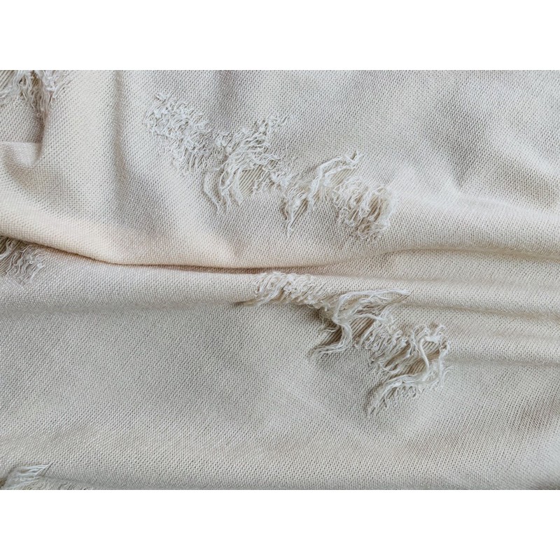 Vải cotton rách 4c