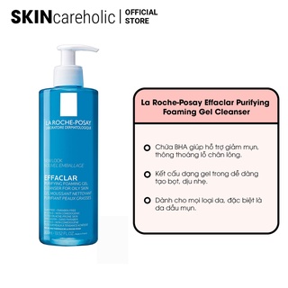 Sữa Rửa Mặt Cho Da Mụn La Roche-Posay Effaclar Purifying Foaming Gel Cleanser