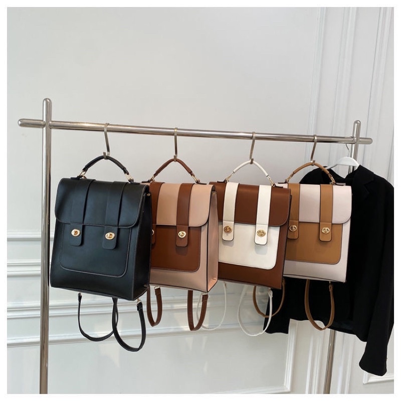 Balo Nữ Thời Trang Cao Cấp Balo da VINTAGE balo Đi Học Giá Rẻ phong cách hàn quốc chất lượng cao