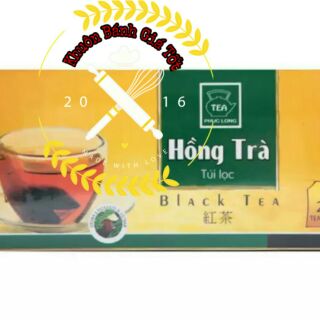 Hồng Trà Túi Lọc Phúc Long Hộp 50g ( 25 gói x 2g )
