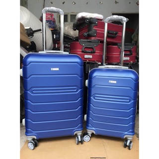 VALI DU LỊCH Vali kéo Vali Size 20 Vali NHỰA du lịch kẹp sóng CAO CẤP 20inch-MÃ 868 VALI ĐĂNG CÔNG