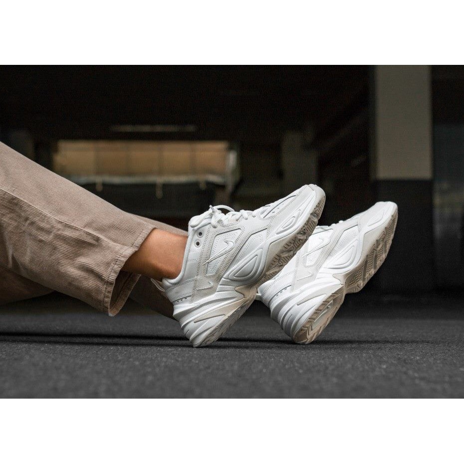 &gt;ẢNH THẬT-HÀNG THẬT&lt; Giày thể thao Sneakers M2K full trắng dành cho nam nữ