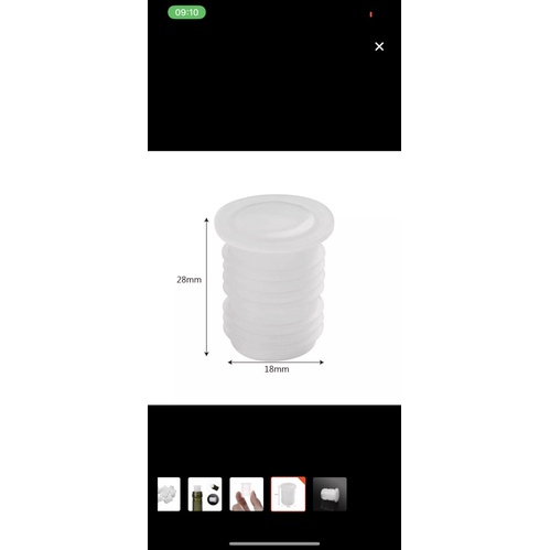 Combo 05 nút đậy chai rượu vang, chai thuỷ tinh bằng nhựa tiết kiệm