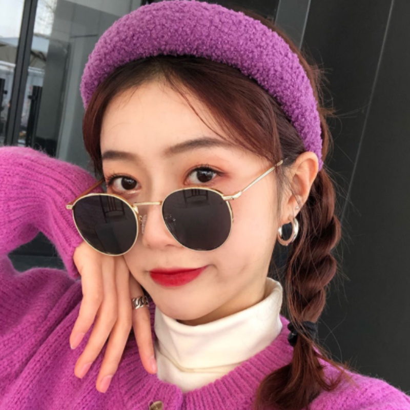 COD Kính Mát Gọng Tròn Nhỏ Bằng Kim Loại Chống Tia Uv400 Thời Trang Hàng Mới Chất Lượng Cao Phong Cách Retro Cho Nam Và Nữ