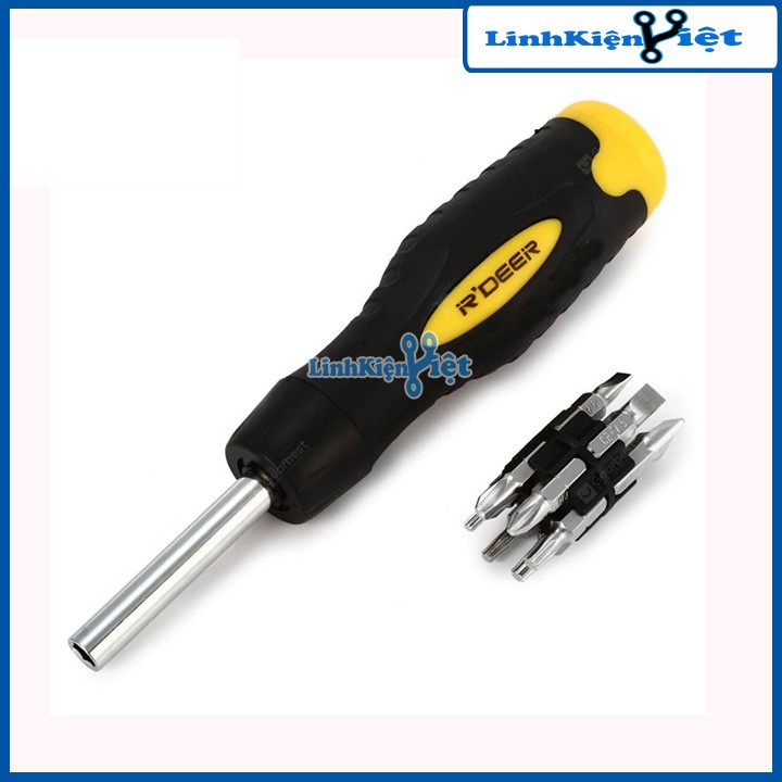 Tua Vít R'DEER RT-1613 Tặng 12 Đầu Vặn Vít