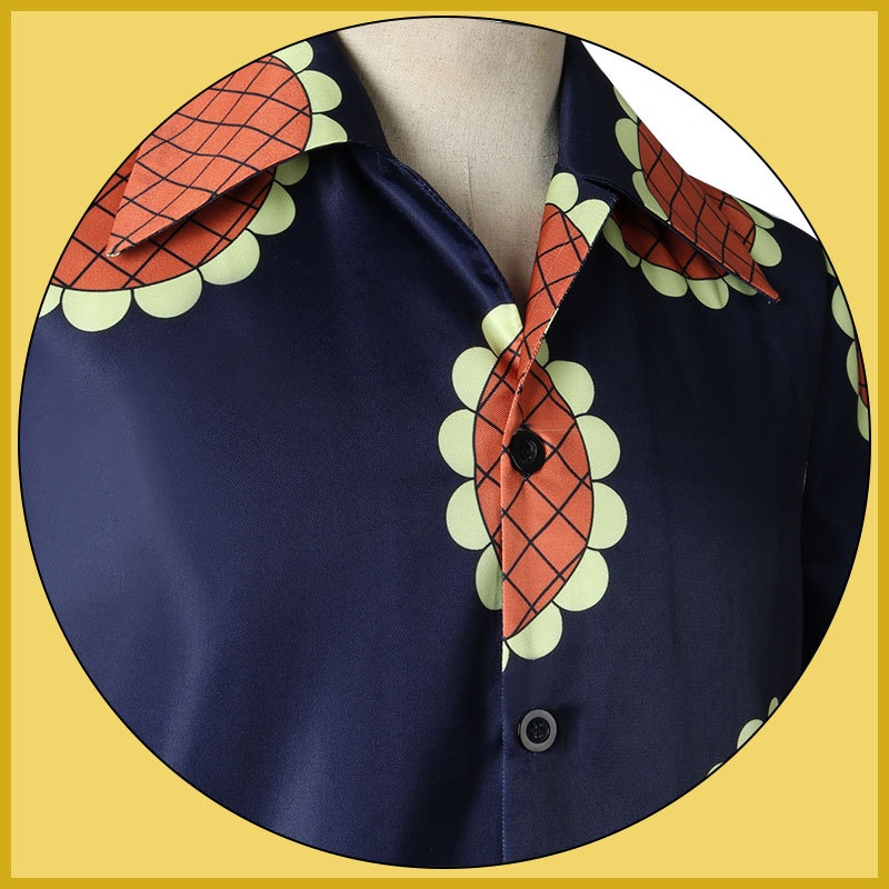 Áo Sơ Mi Tay Ngắn Hóa Trang Nhân Vật Luffy Trong Phim Hoạt Hình One Piece