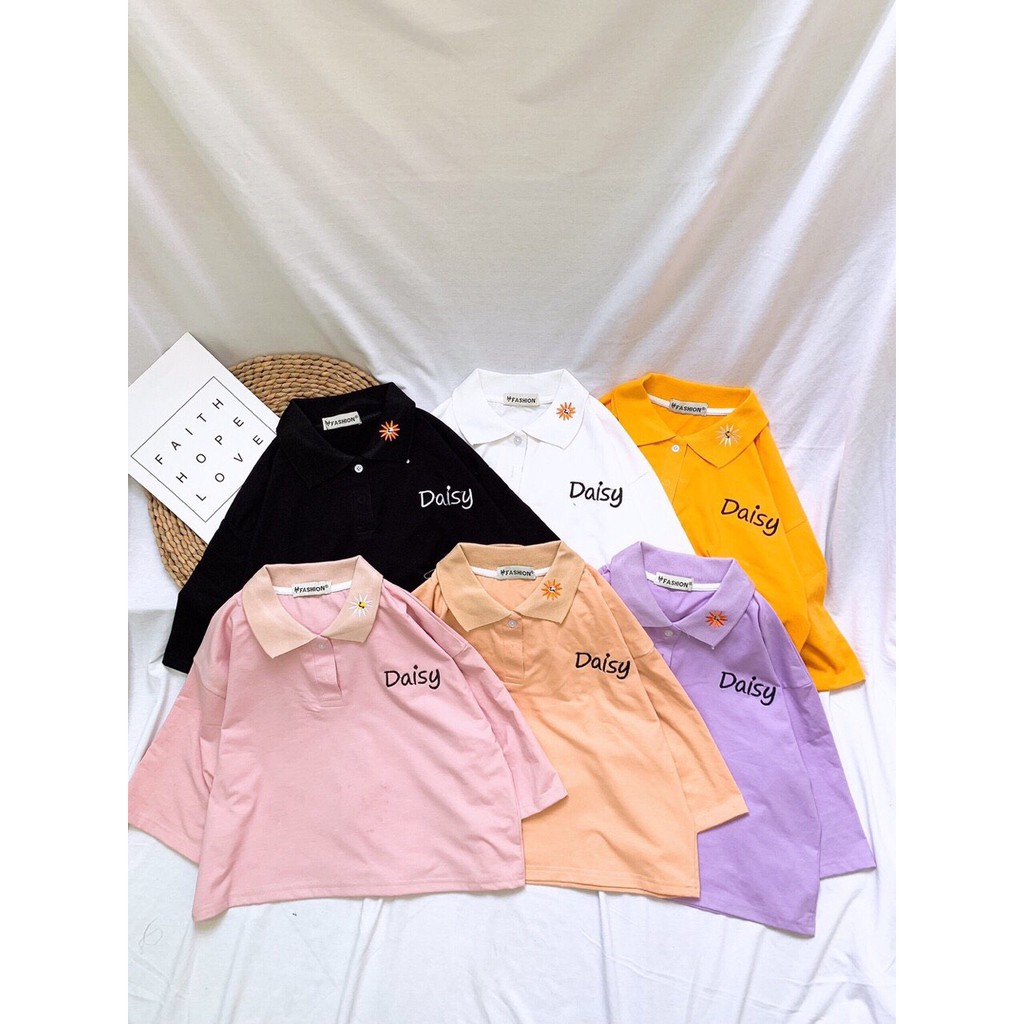 [FreeShip 50K] Áo Polo CROTOP Hoa Cúc  Basic HOT HIT ( Ảnh Thật )