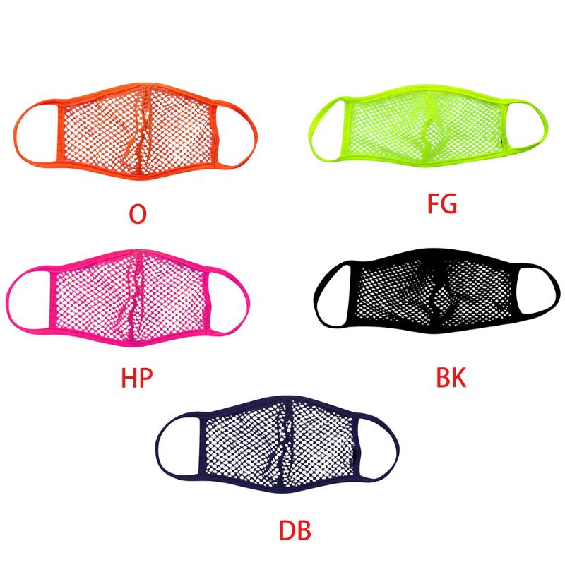 (Hàng Mới Về) Khẩu Trang Vải Lưới Thoáng Khí Chống Bụi Có Thể Giặt Và Tái Sử Dụng Ốp