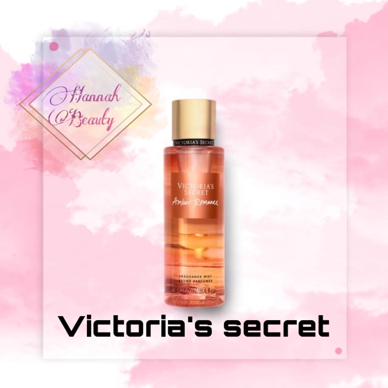 [ℋǟƞƞǟȟ ℬěǟŭtƴ] VICTORIA'S SECRET® Xịt Thơm Body Toàn Thân - Amber romance | Thế Giới Skin Care