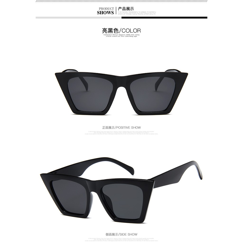 Kính râm vuông nam nữ kính mát thời trang Hollywood K1 (Sẵn) | BigBuy360 - bigbuy360.vn