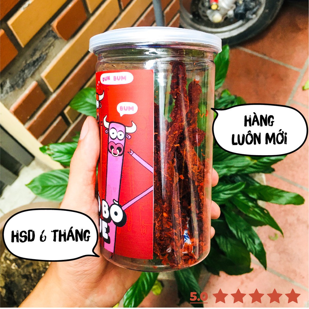 [Mã GROXUAN1 giảm 8% đơn 150K] Khô bò que DumBum 200g đồ ăn vặt Sài Gòn vừa ngon vừa rẻ | BigBuy360 - bigbuy360.vn