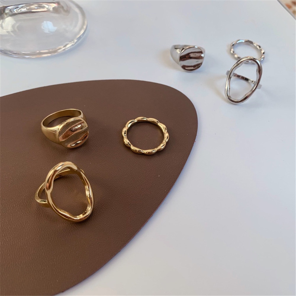 Set 3 Nhẫn Nữ Thời Trang Cổ Điển