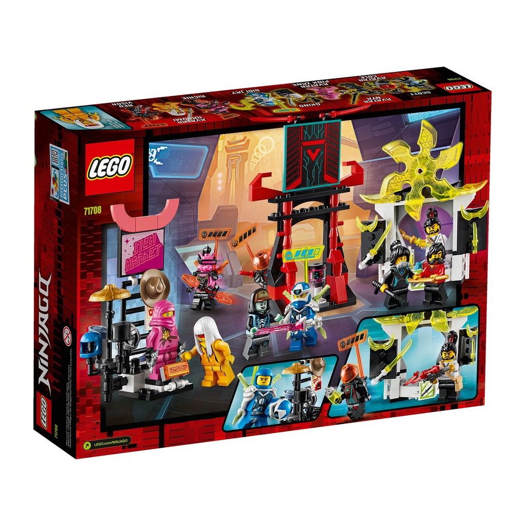 LEGO® NINJAGO® 71708 Sàn Đấu Game Thủ - 218 chi tiết