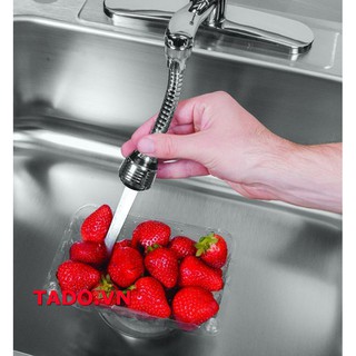 [ loại 1 ] Đầu Inox Nối Dài Vòi Nước Tăng Áp inox quay xoay 360 Độ Tiện Lợi GD832