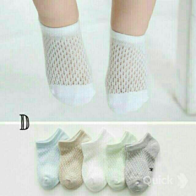 Sét 5 đôi tất lưới cho bé yêu