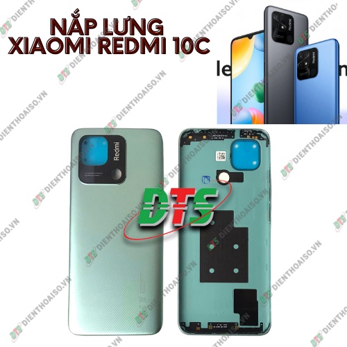 Nắp lưng sườn sau xiaomi redmi 10c