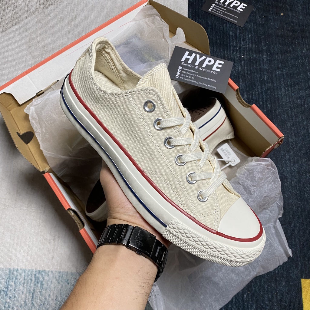 Giày Converse 1970s Low White  - Hype Sneaker | Phiên bản 1:1 chuẩn