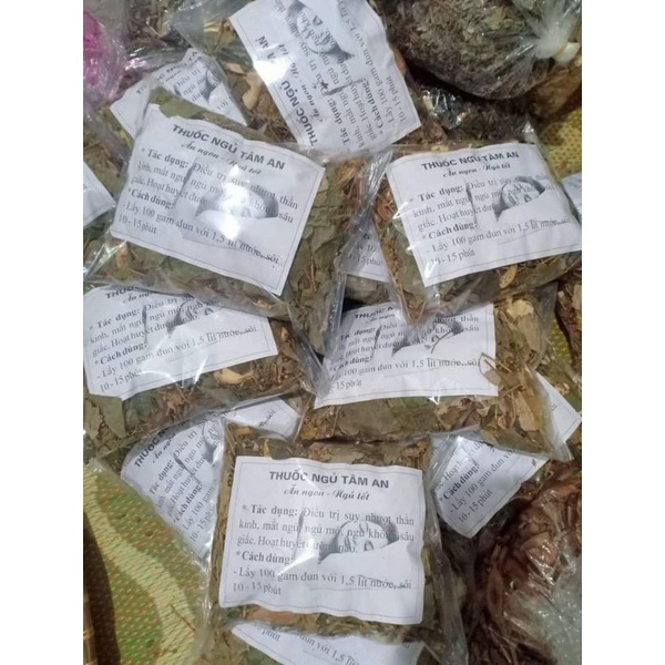 Trà an thần. mất ngủ.ngủ không sâu giấc .đêm khó ngủ túi 500gr