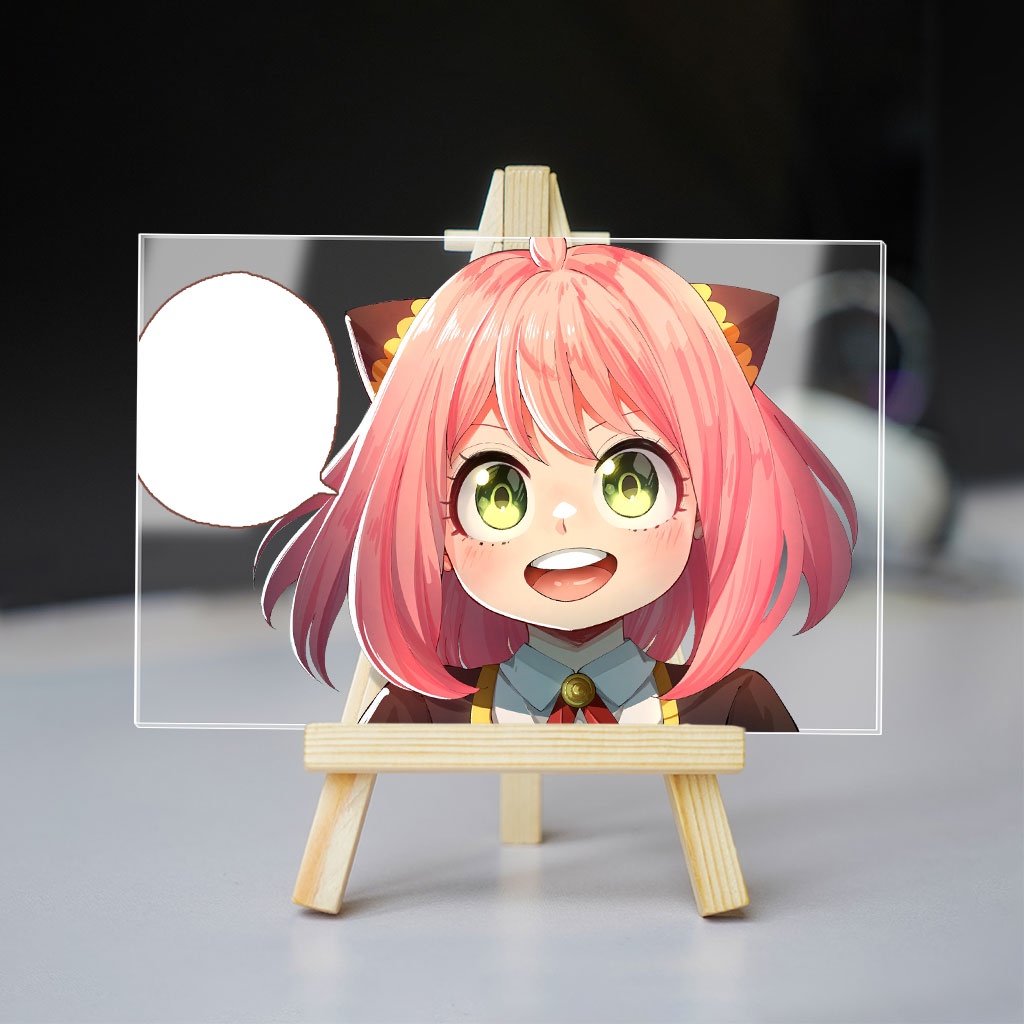 Tranh kính Anya Forger anime manga Spy X Family