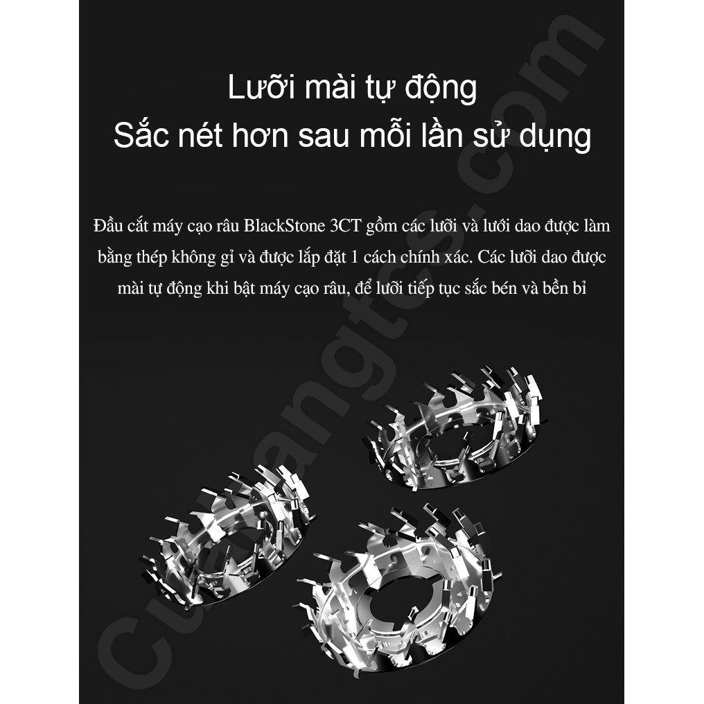 Máy cạo râu Xiaomi Enchen Blackstone 3CT cao cấp