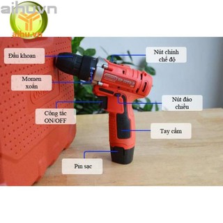 Máy khoan pin Oshima KP12 TD-K