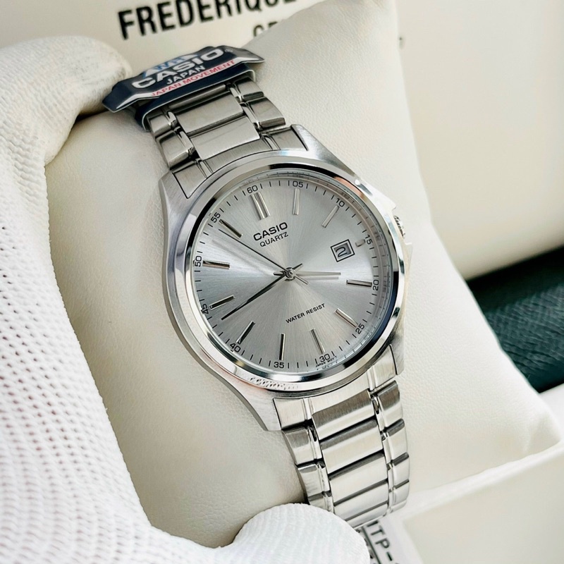 Đồng hồ Nam Casio MTP-1183A-7ADF, đồng hồ chính hãng, dây thép bạc mặt bạc