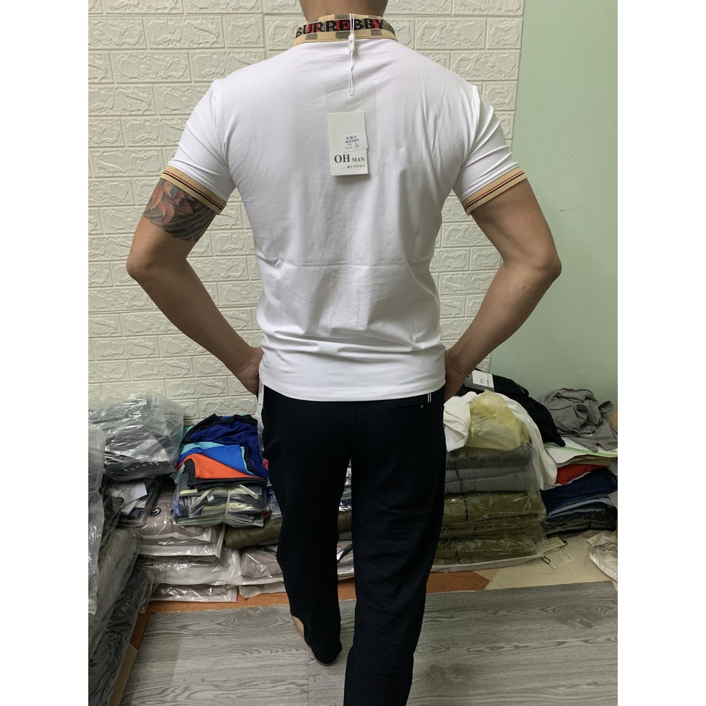 Áo Phông Nam Cổ Bẻ, Áo thun cổ bẻ BR 001 thời trang 2020 siêu hot