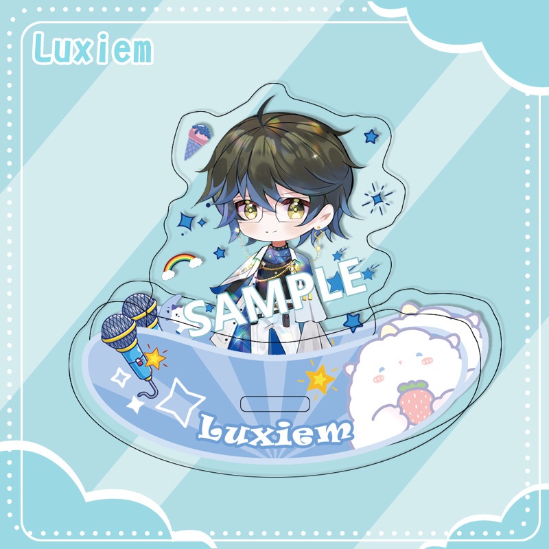 Oio Luxiem Mô Hình NIJISANJI Giá Đỡ Mô Hình Vox Luca Shu Mysta Ike