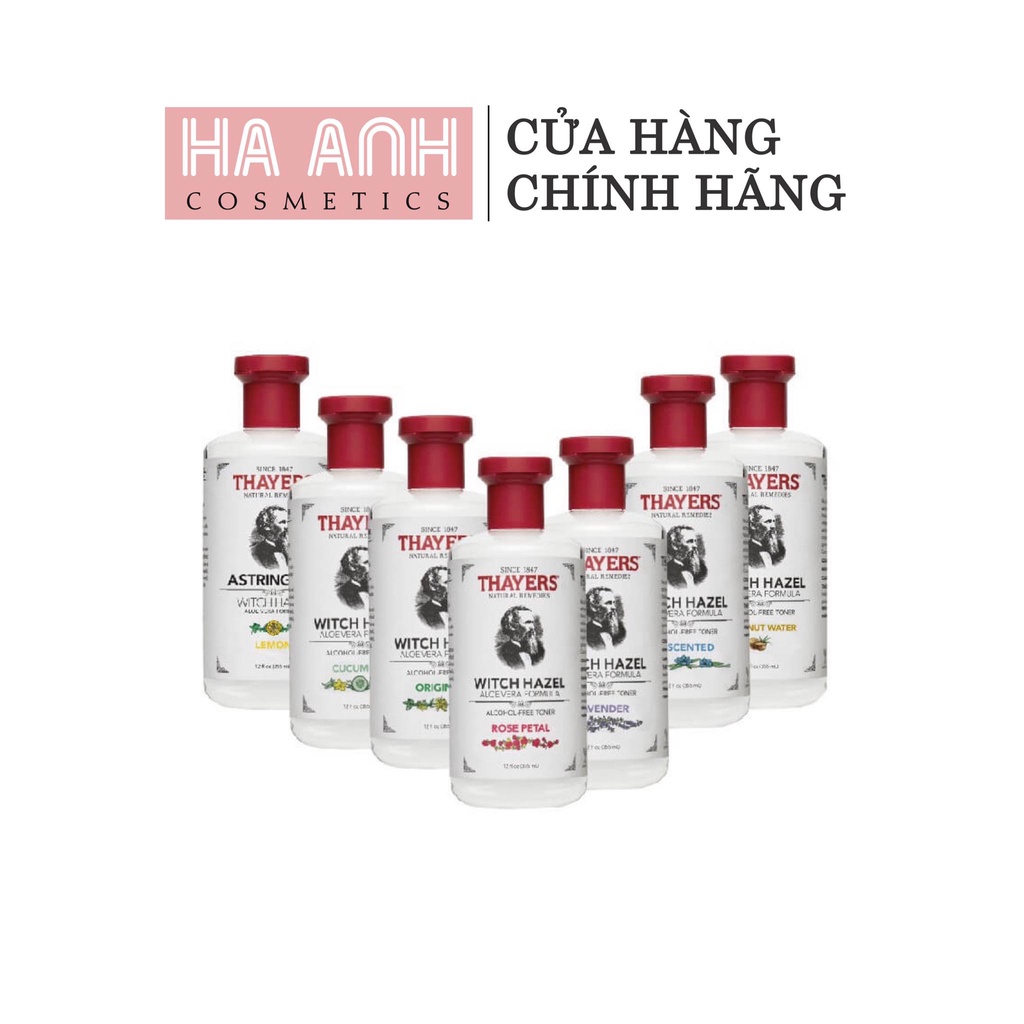 Nước Hoa Hồng Không Cồn Thayers 355ml Alcohol-Free Witch Hazel Toner