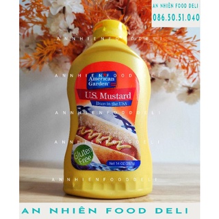 Sốt Mù Tạt Vàng American Mustard Lọ 397 Gram