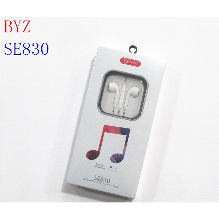 Tai nghe Byz SE830 hàng chính hãng âm thanh sống động-sống trọn từng phút giây