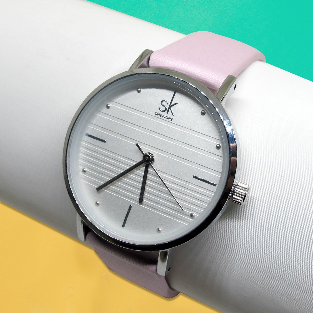 Đồng hồ nữ Shengke UK K8007L-06 Hồng chính hãng | BigBuy360 - bigbuy360.vn