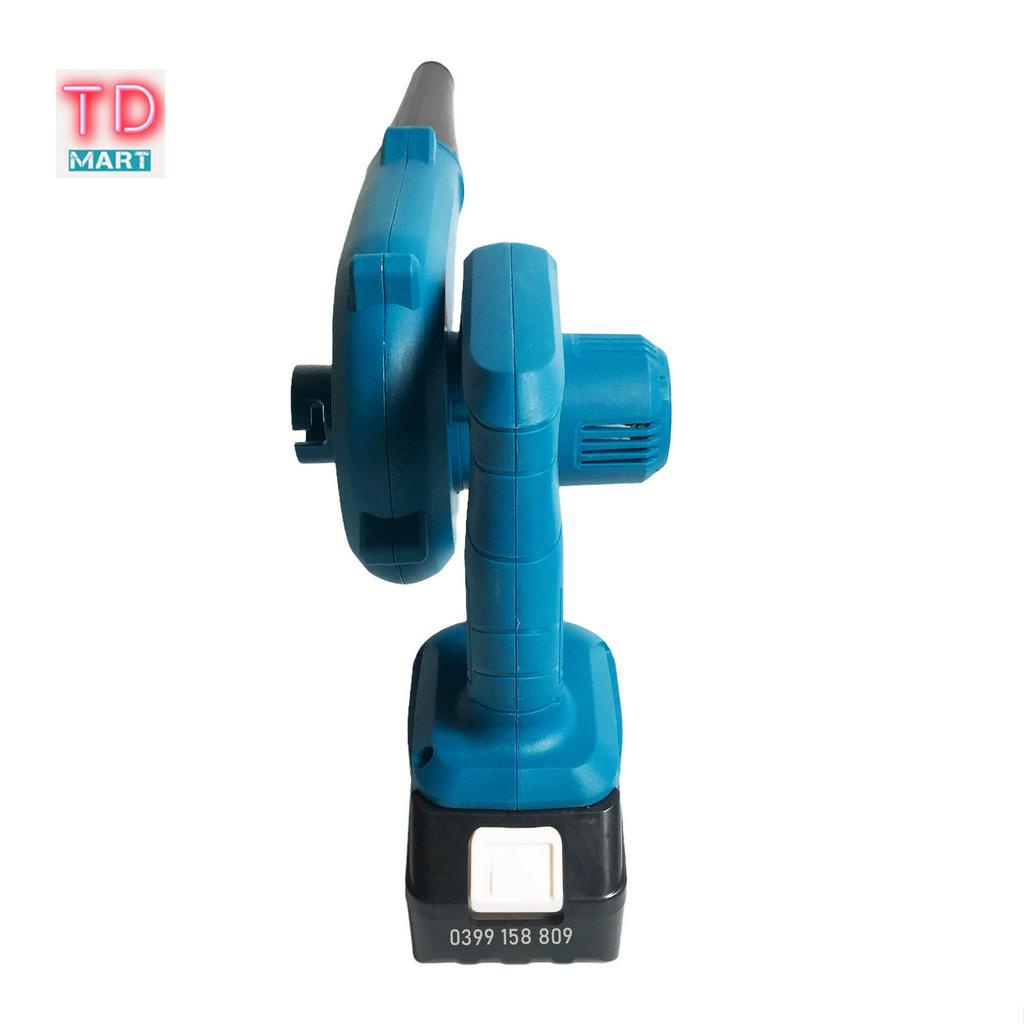 Máy thổi bụi dùng pin 10 cell chân pin makita phổ thông