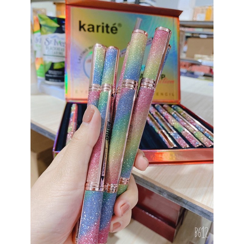 Bút kẻ mắt 2 đầu cầu vồng của kissbeauty E106 | BigBuy360 - bigbuy360.vn