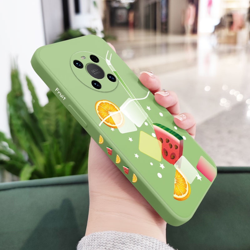 Ốp Điện Thoại Hình Trà Sữa Cho Huawei Mate 40 30 Pro Lite