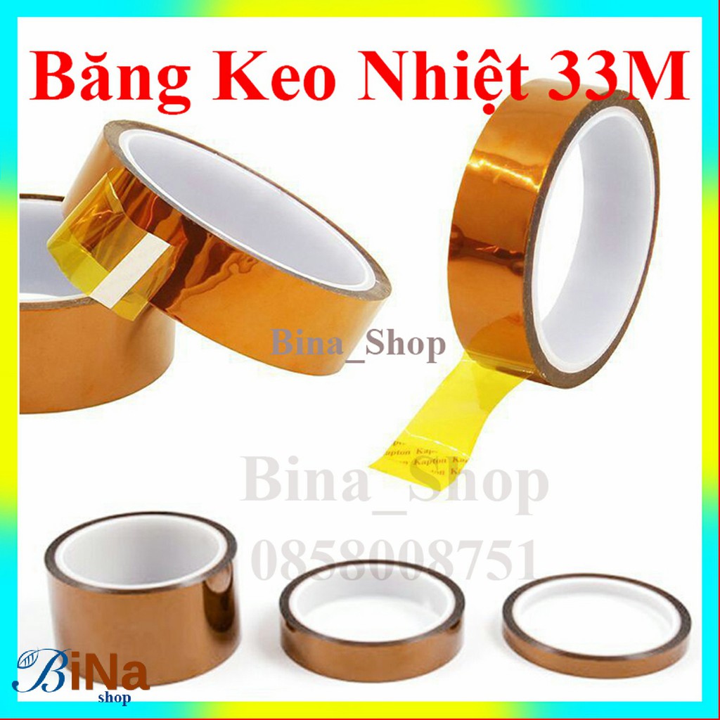 Băng keo cách điện bảo vệ cell pin 10mm/20mm/30mm
